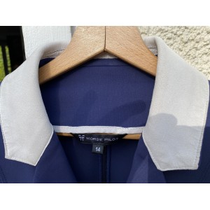 Veste Horse Pilot  marine 14 ans garçon