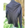 Veste animo strass bleu t34