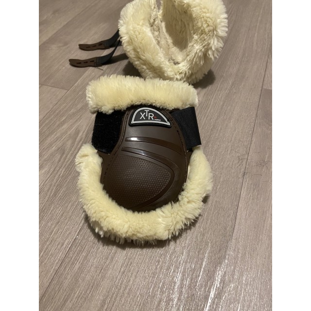 Ensemble guêtres et protège boulet