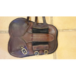 guêtres cuir Hervé Godignon