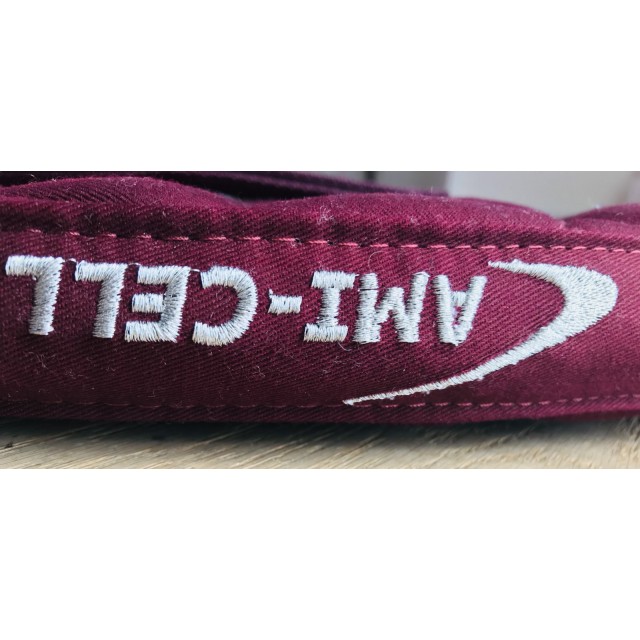 Tapis Bordeaux taille full/cheval - Lamicell “Staline” mixte