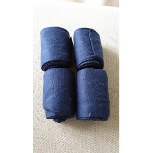 Bandes de polo JUMPTEC bleu marine taille poney