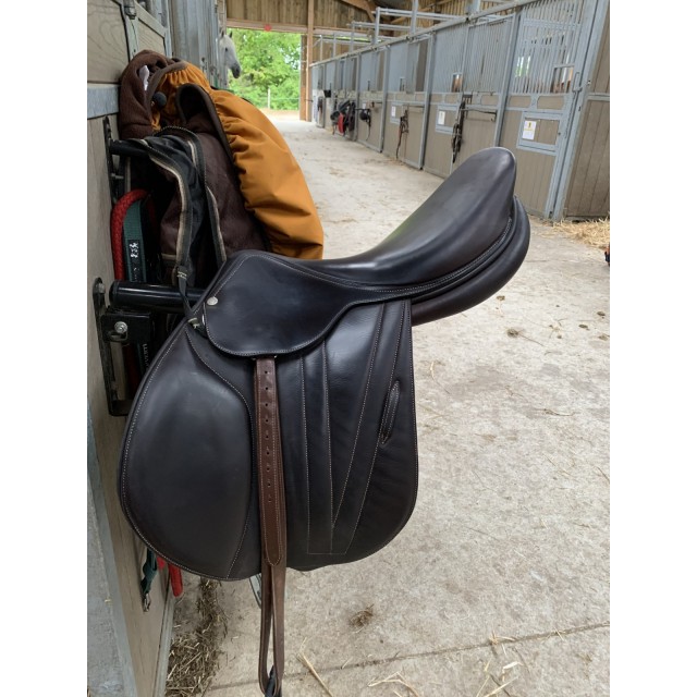 Selle Butet doublée veau 17,5 pouces de 2019