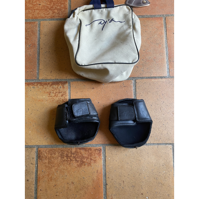 Protège boulets Dy'on cuir chromé