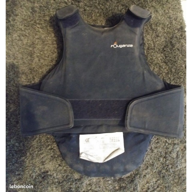 Gilet de Protection Fouganza 12/14 ans bleu marine