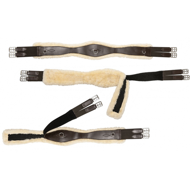 Sangle doublé mouton