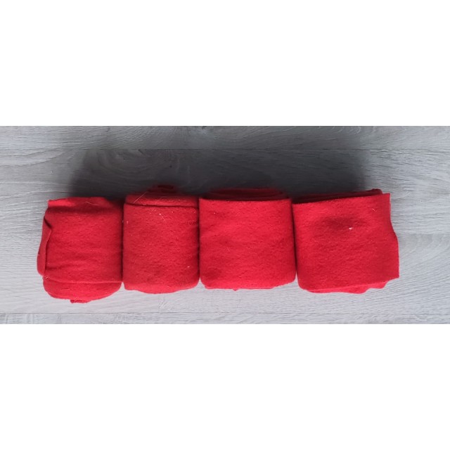 Bande polo rouge vif