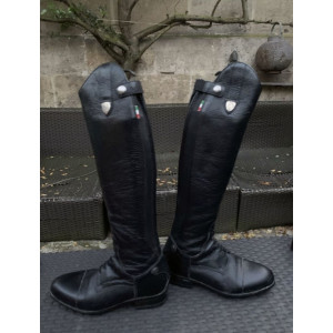 Bottes tattini en cuir breton