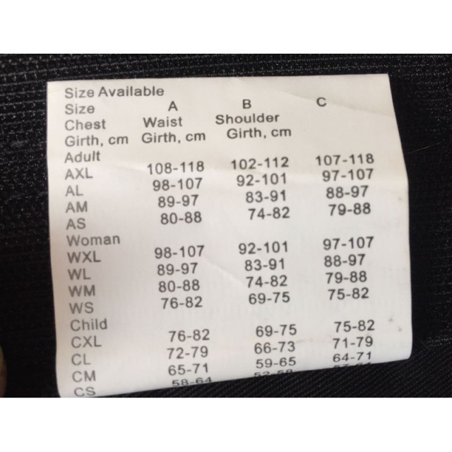 Gilet de cross tattini junior