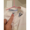 Chemise de concours blanche Herve Godignon taille 14 ans