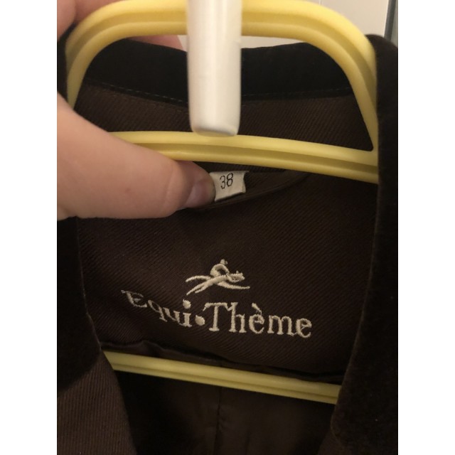 Veste de concours marton