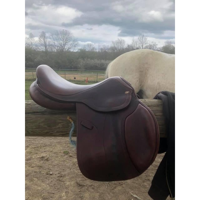 Selle cuir mixte