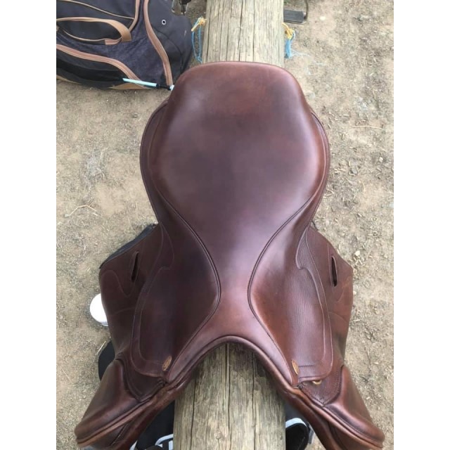 Selle cuir mixte