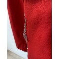 Veste de concours rouge Animo taille 36