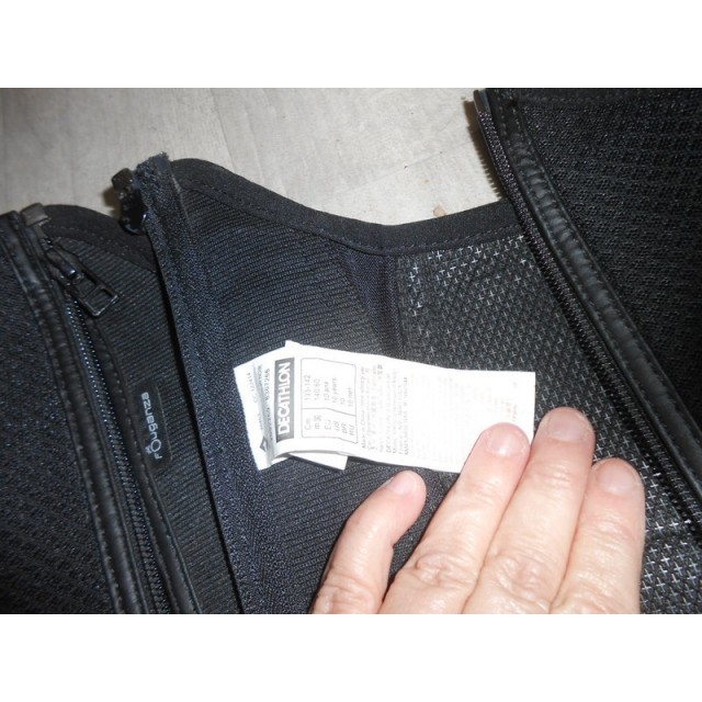 MINI-CHAPS ÉQUITATION ENFANT 100 MESH NOIR 10 ans Fouganza décathlon 10 ans