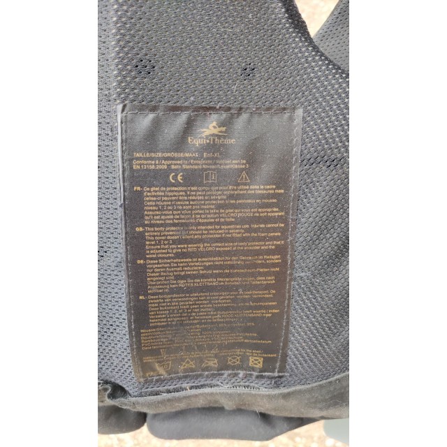 Gilet de cross Equitheme