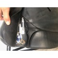 SELLE DRESSAGE CUIR NOIRE EURORIDING T 17