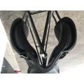SELLE DRESSAGE CUIR NOIRE EURORIDING T 17