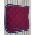 Tapis de selle Lami-Cell Élégance - Dressage Bordeaux