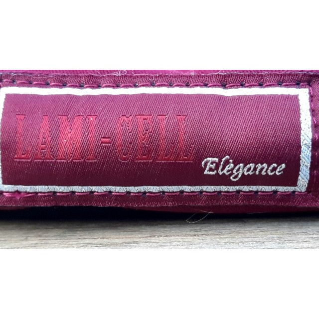 Tapis de selle Lami-Cell Élégance - Dressage Bordeaux