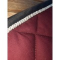 Tapis de selle Lami-Cell Élégance - Dressage Bordeaux