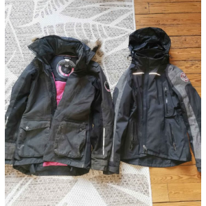 Lot de 2 manteaux hiver Fouganza taille XS