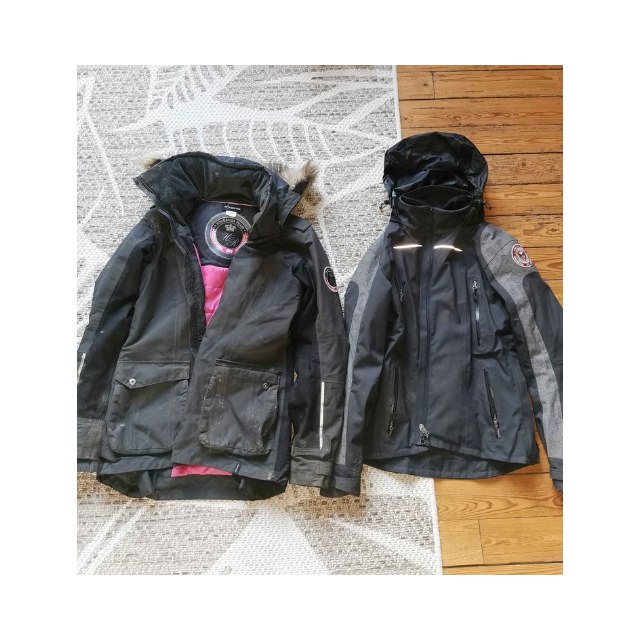 Lot de 2 manteaux hiver Fouganza taille XS