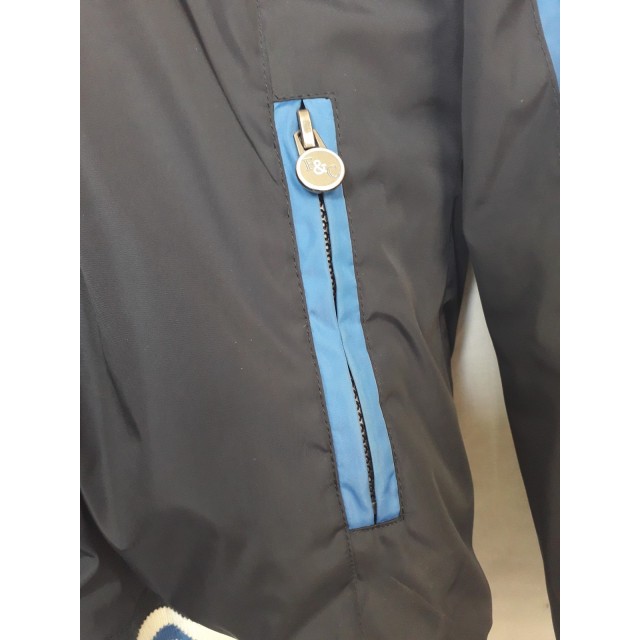 Manteau bleu Flags and Cup