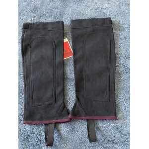 Minis chaps noir er bordeaux