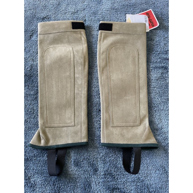 Minis chaps beige et vert sapin