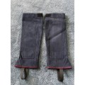 Minis chaps bleu marine et bordeaux