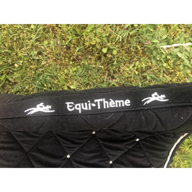 Tapis de dressage EQUITHÈME en velours
