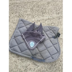 Ensemble tapis bonnet équitheme