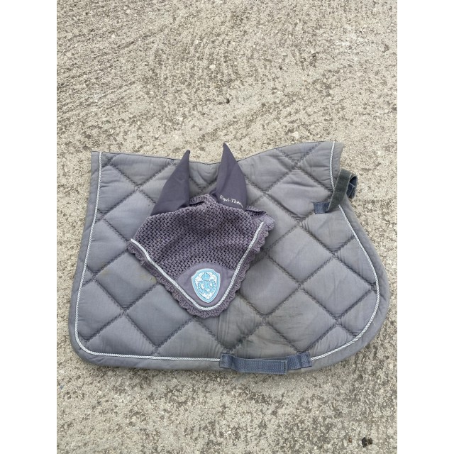 Ensemble tapis bonnet équitheme