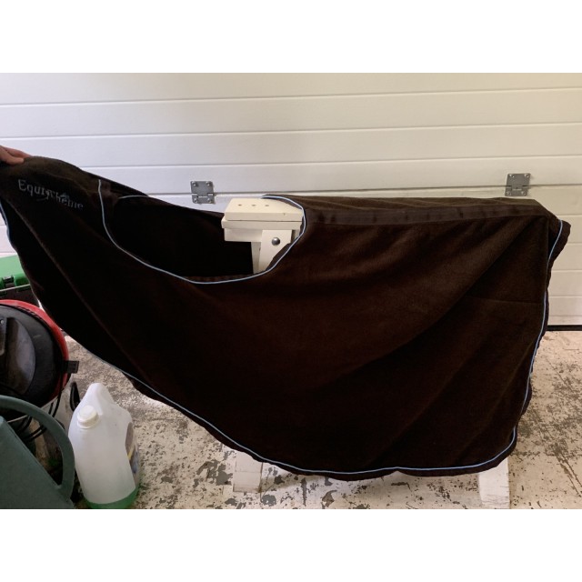 couvre rein marron