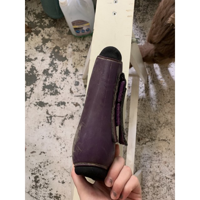 guêtres violette