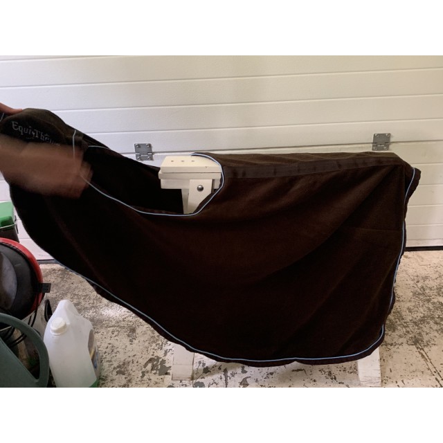 couvre rein marron