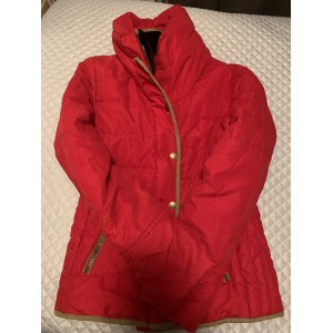 Veste rouge Equithème.