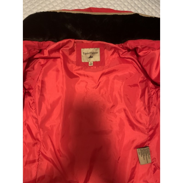 Veste rouge Equithème.