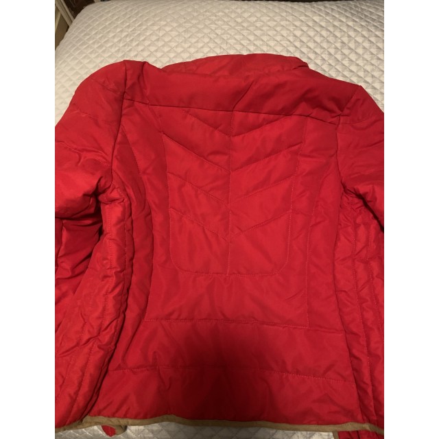 Veste rouge Equithème.