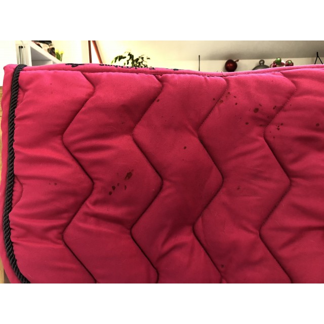 Tapis de selle rose