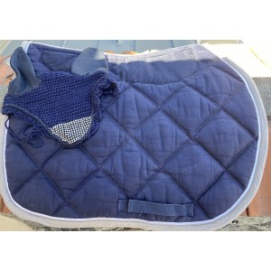 Ensemble tapis + bonnet marine