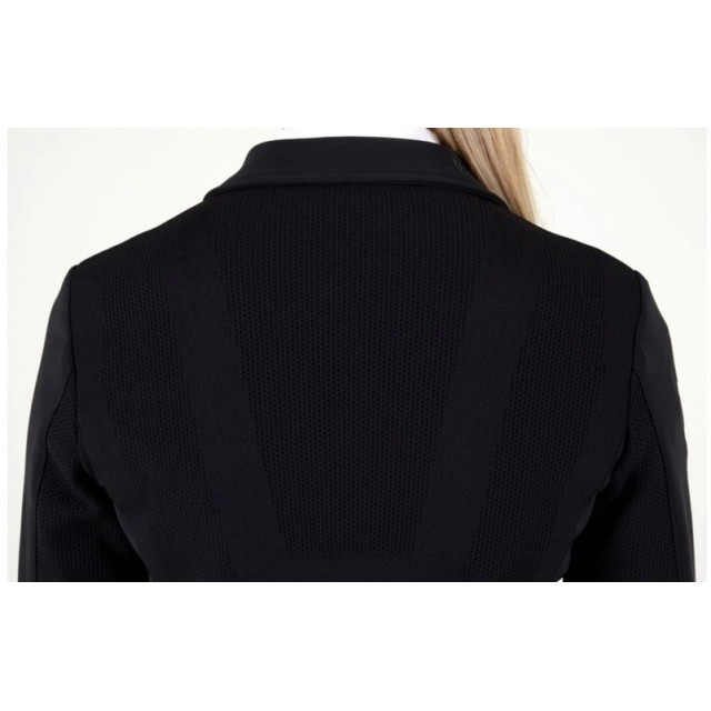 Veste De Concours Tech Knit Zip Noir Cavalleria Toscana - Femme