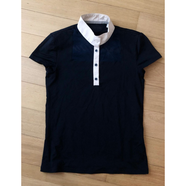 Polo concours bleu marine Equiline