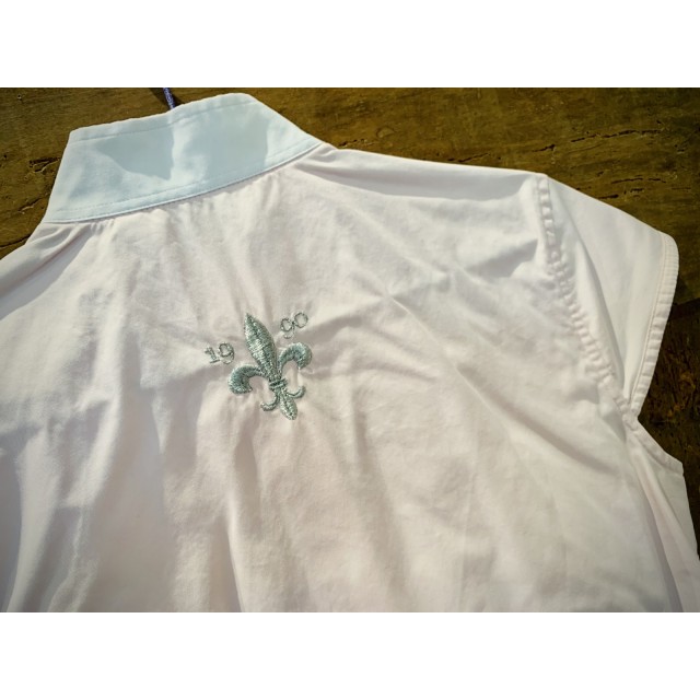 Chemise de concours Hervè godignon jump in 36 rose pâle neuve