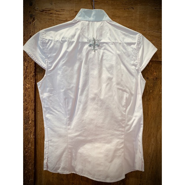 Chemise de concours Hervè godignon jump in 36 rose pâle neuve