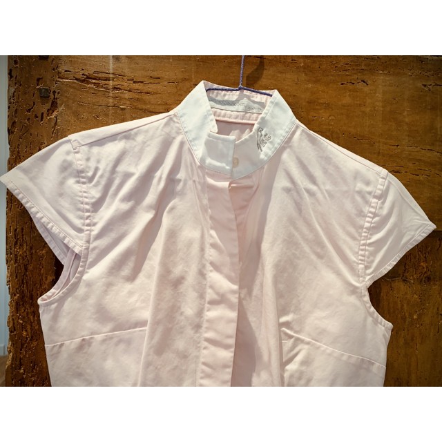 Chemise de concours Hervè godignon jump in 36 rose pâle neuve