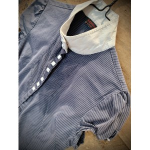 Chemise de concours bleue marine 36 horseware