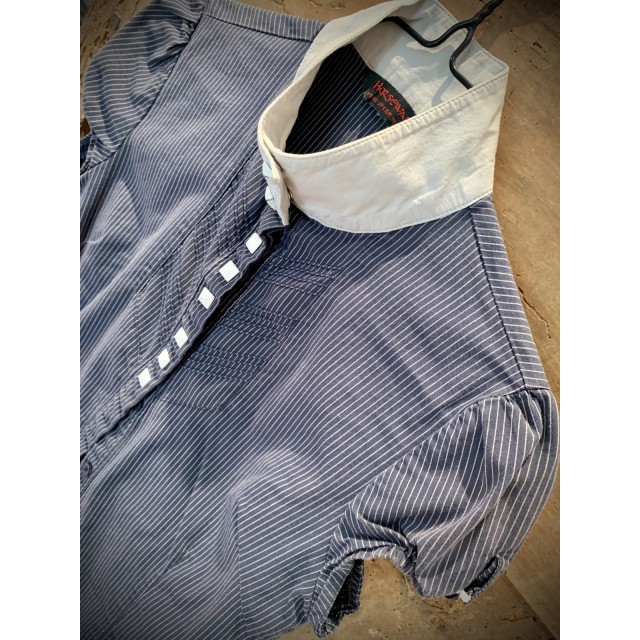 Chemise de concours bleue marine 36 horseware