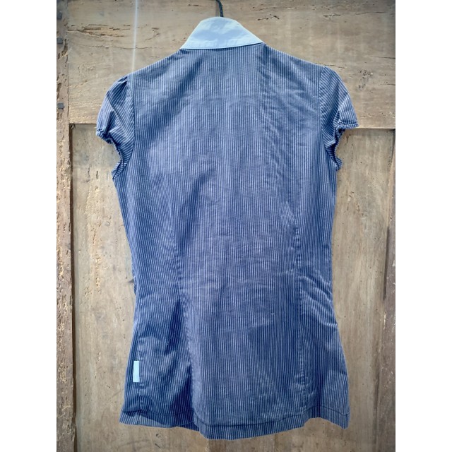 Chemise de concours bleue marine 36 horseware